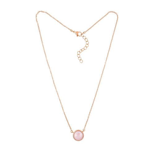 Колье Сфера SHELL ROSE Fiore Luna *BP02913-3 R/RG