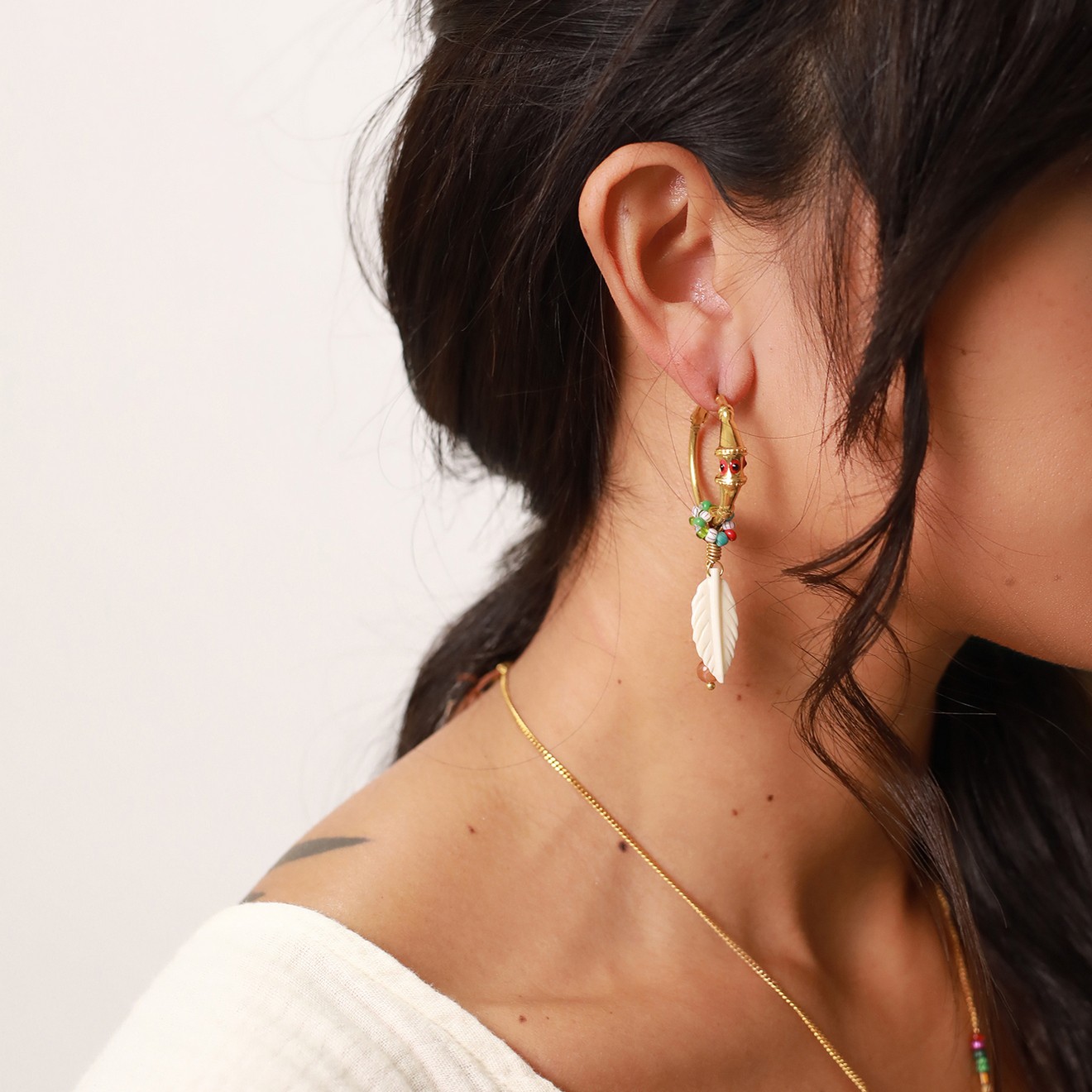Фото Серьги Raksha Nature Bijoux 12-77350