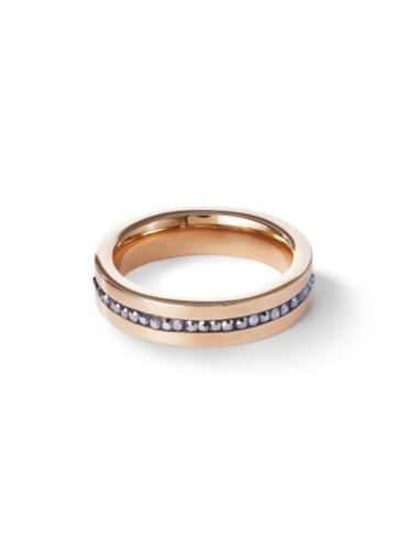 Фото Кольцо Anthracite-Rosegold Coeur de Lion 0226/40-1223 55