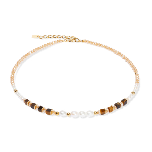 Фото Колье Cosmic Pearls deep gold Coeur de Lion 1135/10-1110