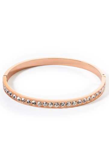 Фото Браслет Crystal-Rose gold 17 см Coeur de Lion 0131/33-1822