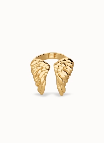 Фото Кольцо крылья Ser Invencible UNOde50 ANI0857ORO00018 Фото Кольцо крылья Ser Invencible UNOde50 ANI0857ORO00018