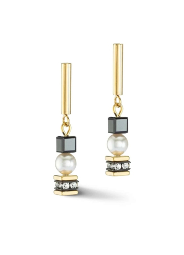 Фото Серьги Black-Gold  Coeur de Lion 4085/21-1316