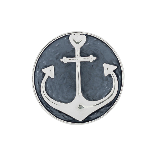 Брошь Якорь