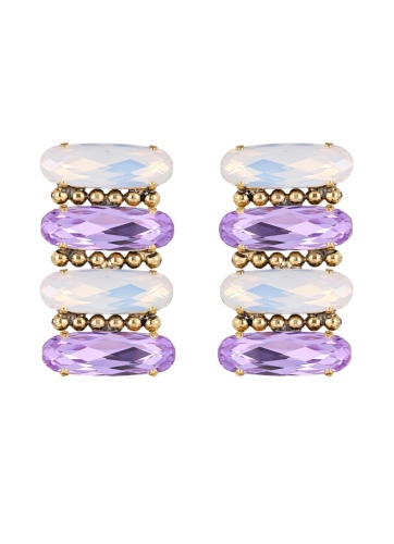 Серьги Claudio Canzian CC00202923 violet