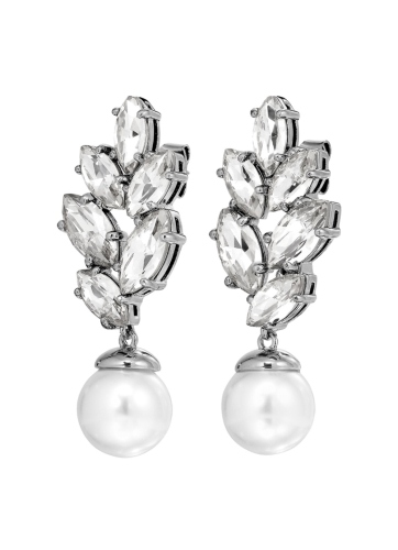 Фото Серьги BALETE SS CRYSTAL_WHITE PEARL Dyrberg Kern 470028