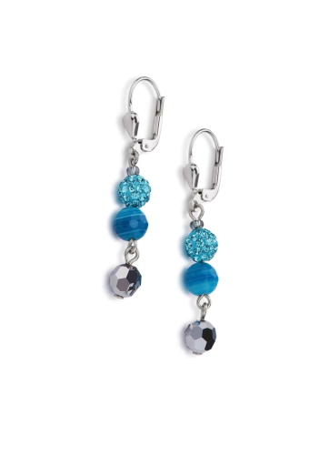 Фото Серьги Turquoise Coeur de Lion 4895/20-0600