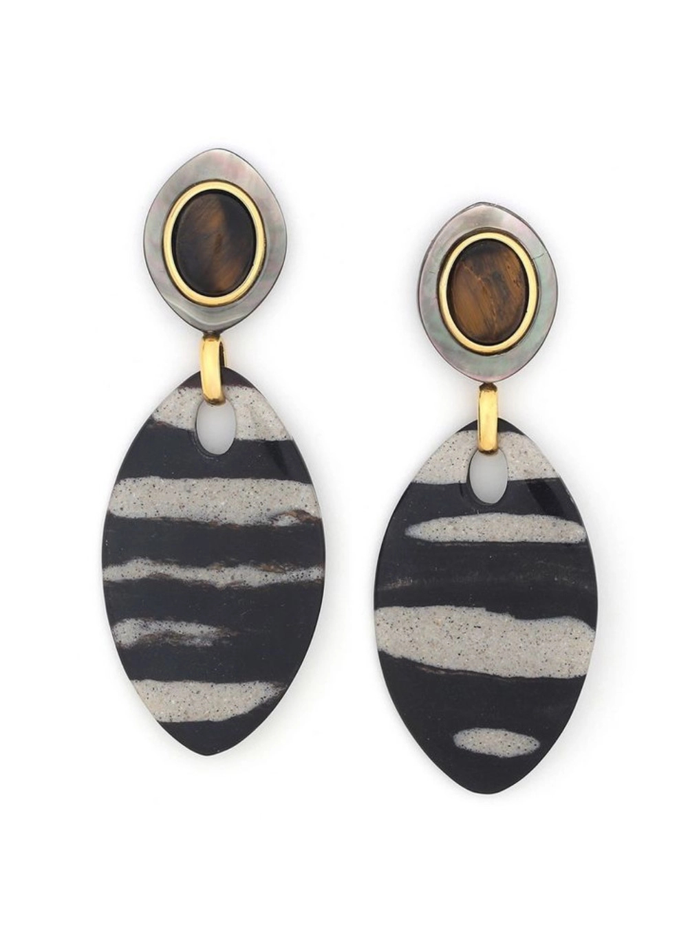 Фото Серьги Zebra Nature Bijoux NB24.2-12-79721