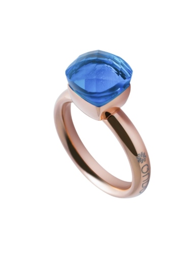 Фото Кольцо Firenze Qudo 611722 BL/RG