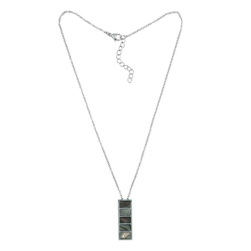 Колье Пирамида SHELL Fiore Luna *BP02788-9 BW/S