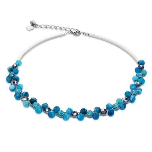 Фото Колье Turquoise Coeur de Lion 4895/10-0600