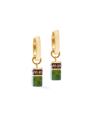 Фото Серьги Green-Gold Coeur de Lion 4524/21-0516
