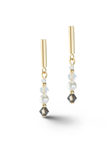 Фото Серьги Grey-Crystal Coeur de Lion 6022/21-1218