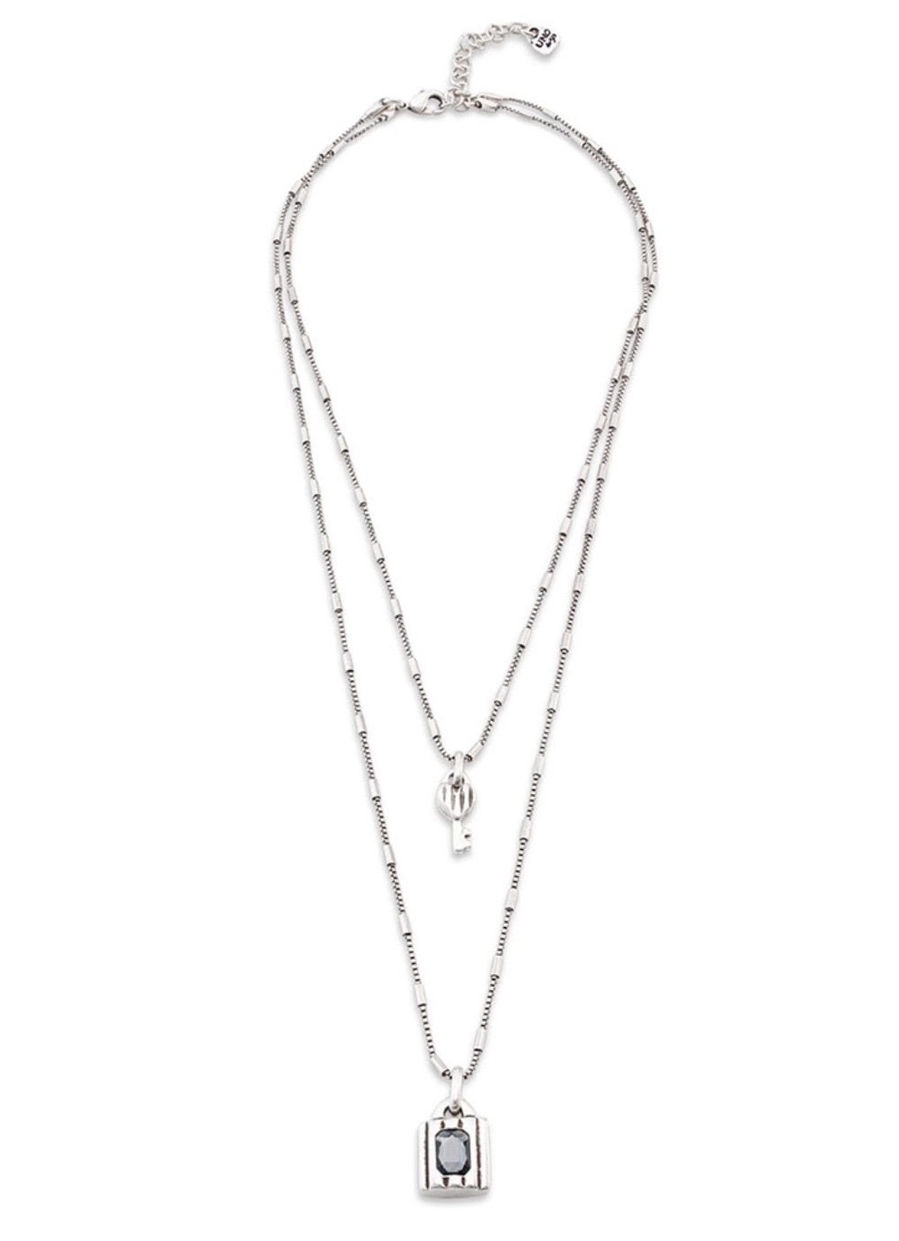 Фото Ожерелье Lock с серебром UNOde50 COL1799GRSMTL0U