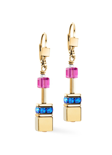 Фото Серьги Multicolour Rainbow-Gold Coeur de Lion 3015/20-1535