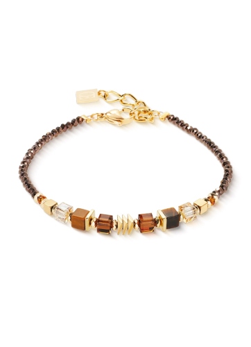 Фото Браслет Brown-Gold Coeur de Lion 3044/30-1116