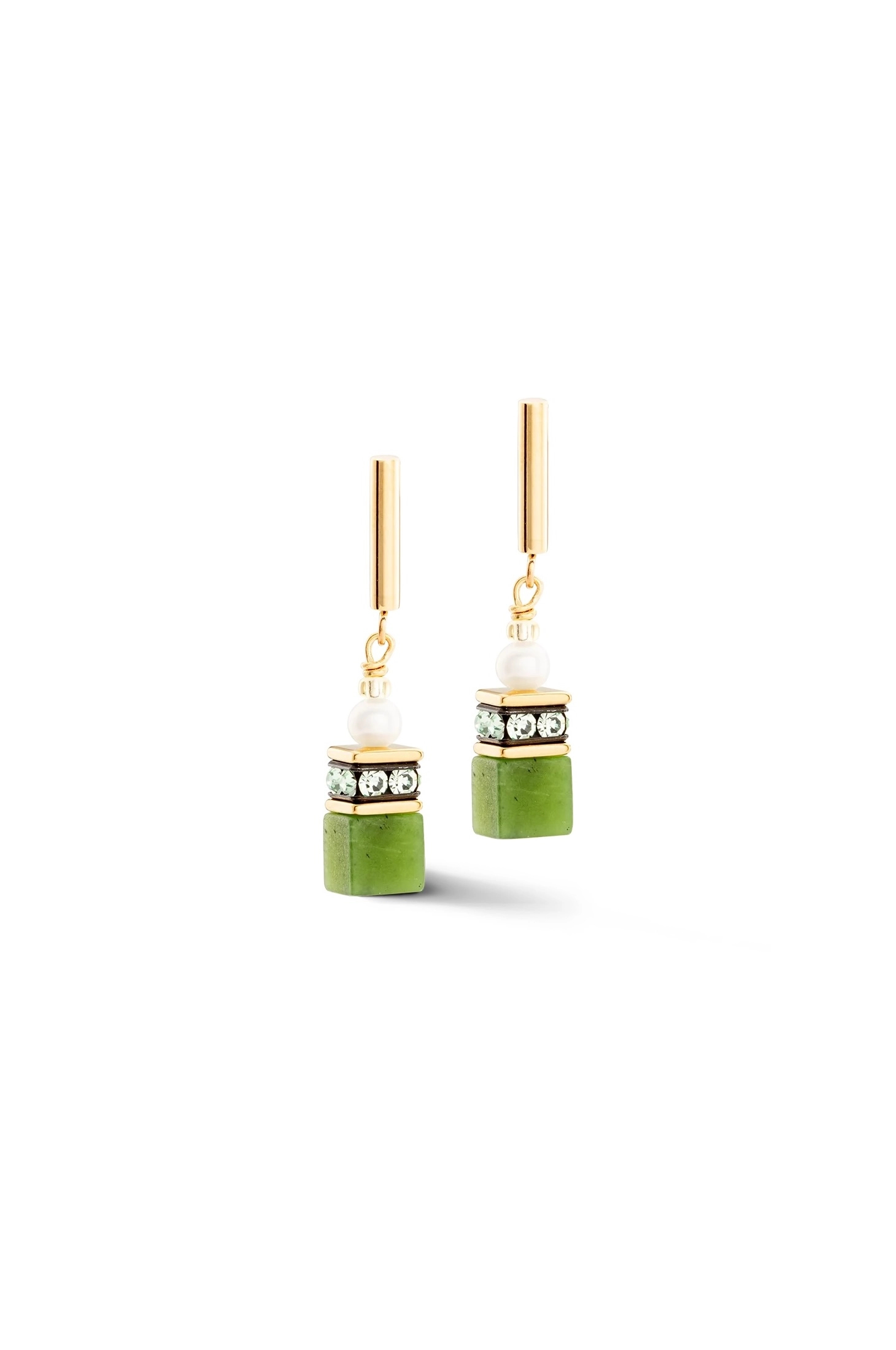 Фото Серьги Green-Gold Coeur de Lion 1122/21-0516