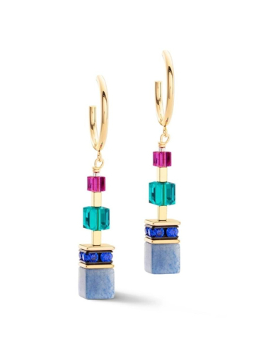 Фото Серьги Multicolour Gemstone Coeur de Lion 3039/21-1561