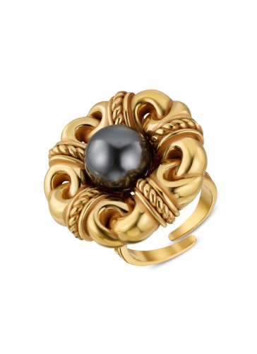 Фото Кольцо Turbante Fiore di Firenze GAN001-26240 ANTRACITE 1025