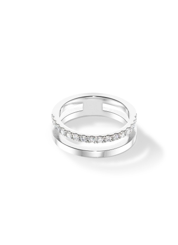 Фото Кольцо 17,2 Eternal Unity Bague argent-cristal Coeur de Lion 0136/40-1817