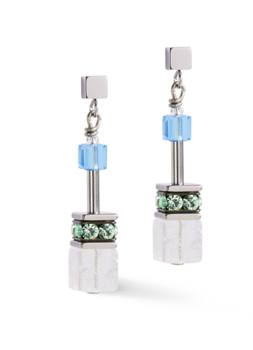 Фото Серьги Aqua-Green Coeur de Lion 4905/21-2005