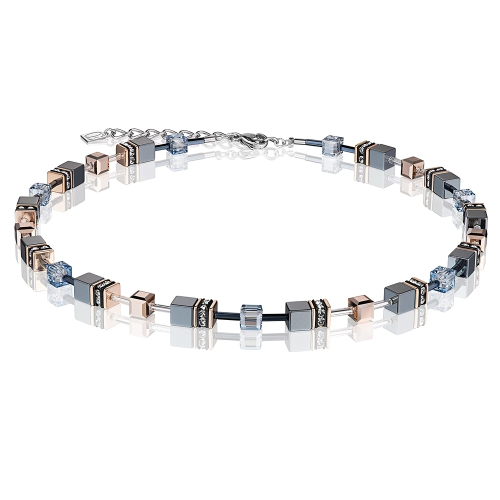 Фото Колье Ice Blue Coeur de Lion 4015/10-0730