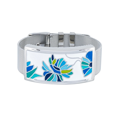 Браслет на металлическом ремешке Fiore Luna CB13600-11A