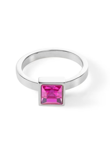 Фото Кольцо Pink Silver Coeur de Lion 0500/40-0417 60