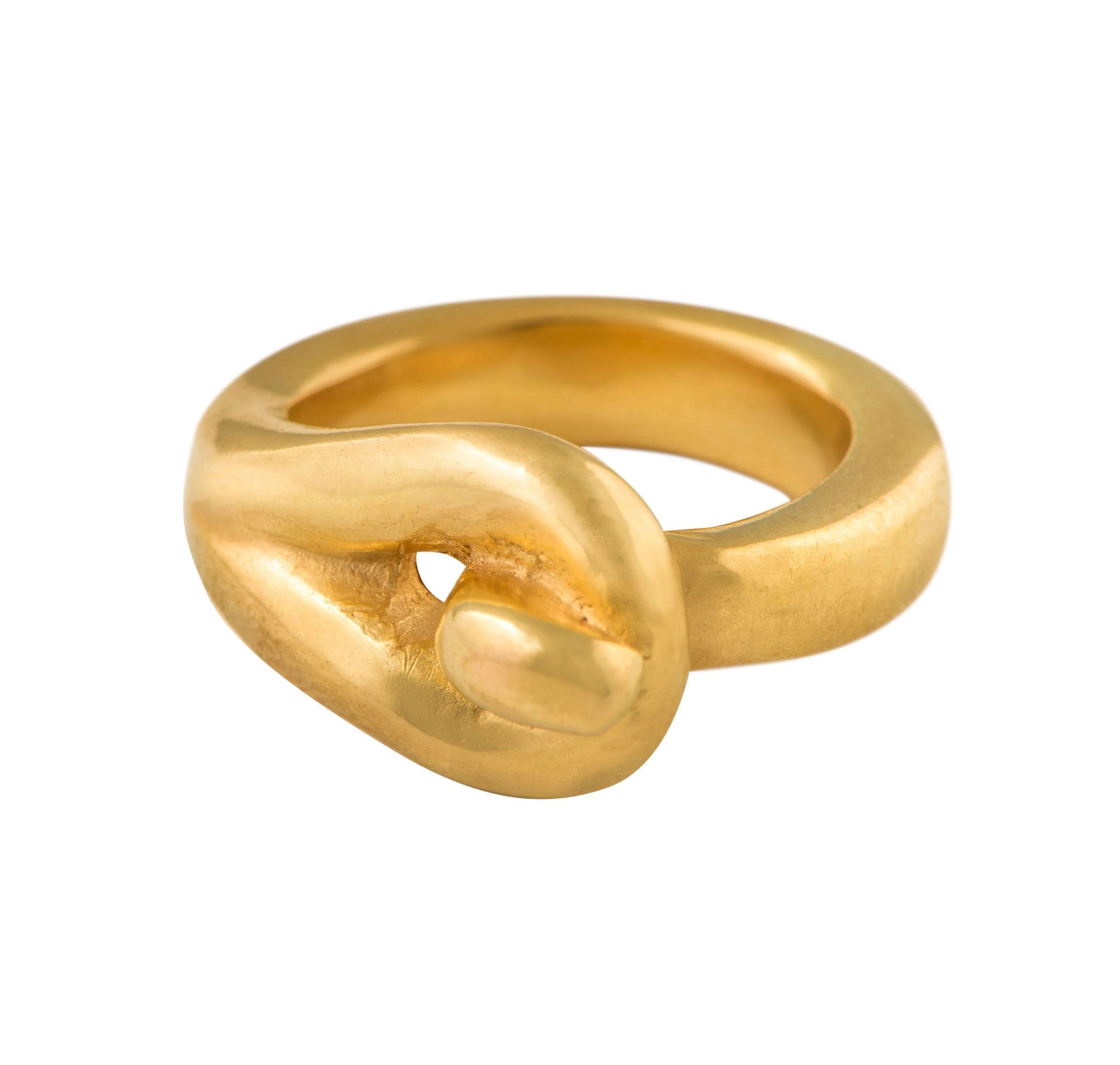 Кольцо Threading UNOde50 ANI0433ORO0000L