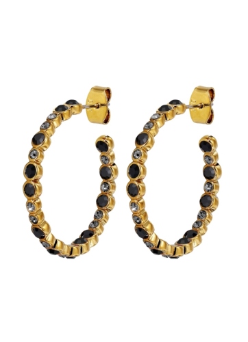 Фото Серьги NANDITA SG BLACK Dyrberg Kern 470140