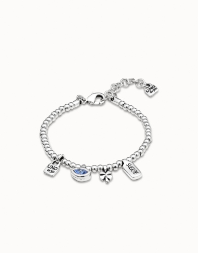 Фото Браслет I'm waiting 4 U Blue с серебром UNOde50 PUL2255AZUMTL0M