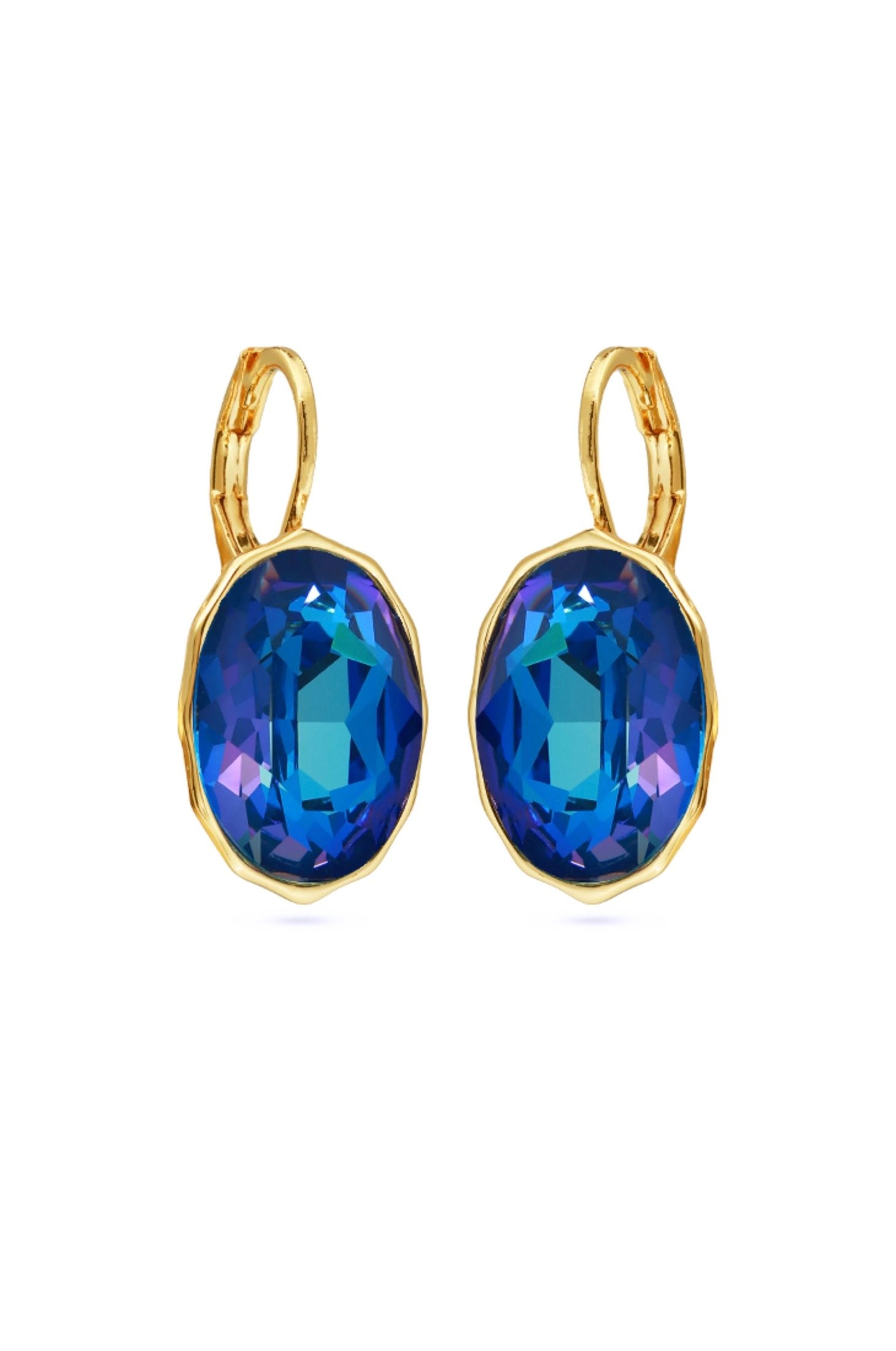 Серьги Silver/Gold Uvelina SW20 0007G-110E1