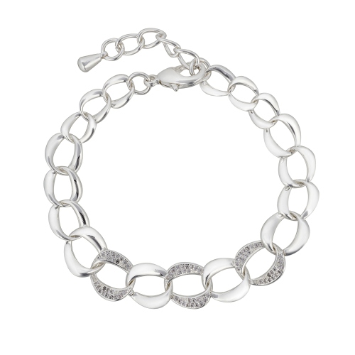 Браслет the mini weave silver Mason CBH05045-02 S