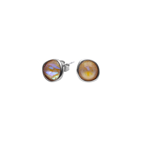 Пусеты Light Grey D. Fiore Luna A1909.2.1 BW/S