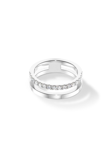 Фото Кольцо 18,4 Eternal Unity Bague argent-cristal Coeur de Lion 0136/40-1817