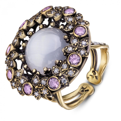 Фото Кольцо Estate Fiore di Firenze AN1405 GRIGIO