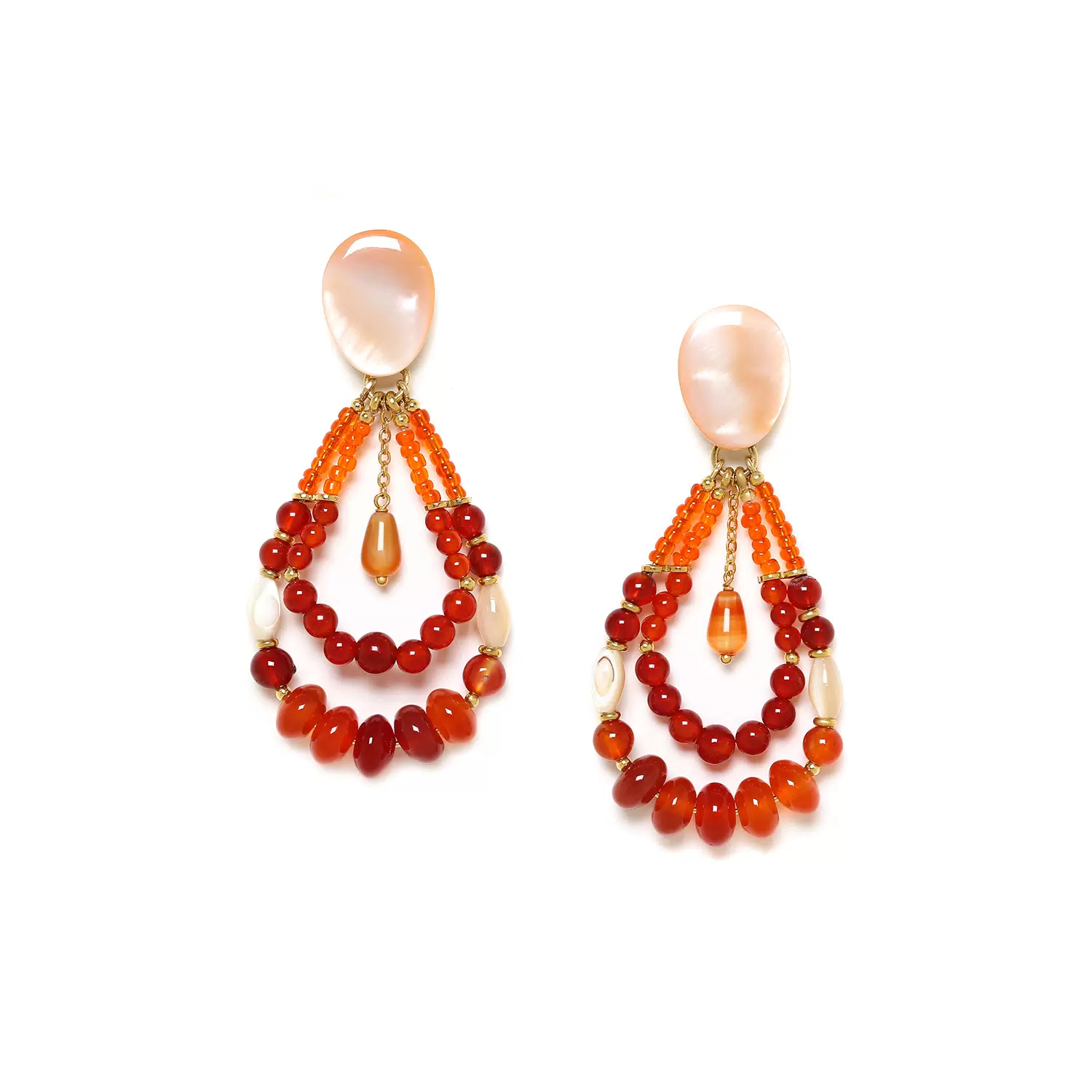 Фото Серьги Caramel Nature Bijoux NB23.2-12-79048
