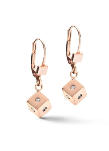 Фото Серьги Amethyst Rose Gold Coeur de Lion 5080/20-0846