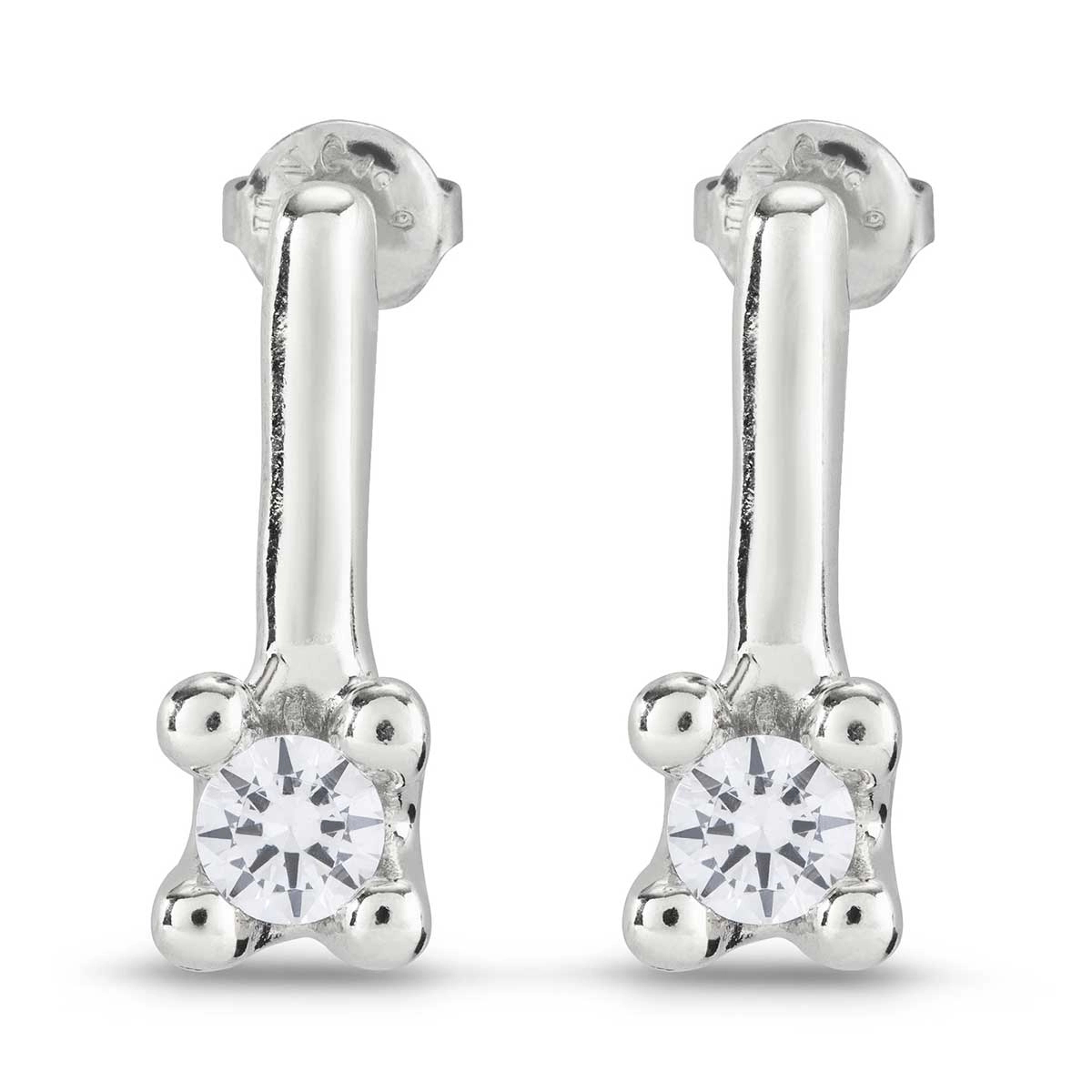 Серьги Divine с серебром UNOde50 PEN0952BLNMTL0U