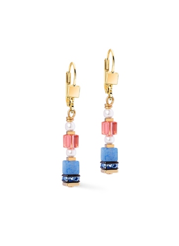 Фото Серьги Multicolour Gold Coeur de Lion 2102/20-1516