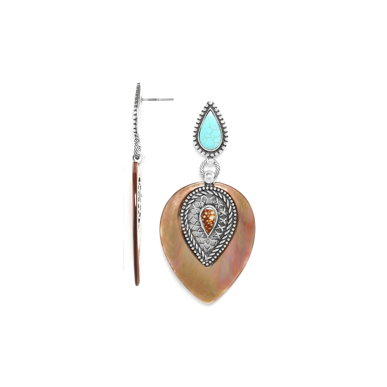 Фото Серьги Malibu Nature Bijoux 12-78317