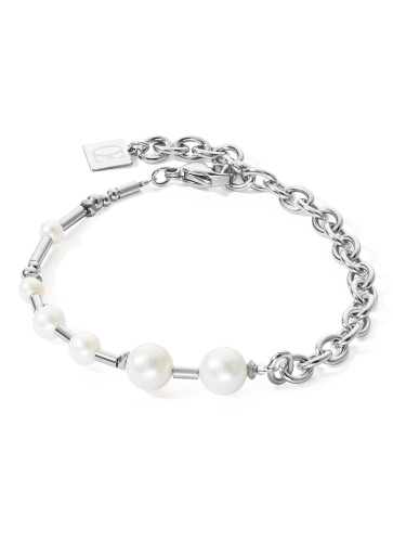 Фото Браслет White-Silver Coeur de Lion 1121/30-1417