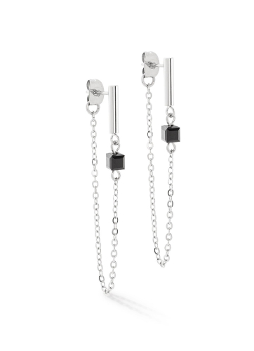 Фото Серьги Black-Silver Coeur de Lion 5076/21-1317