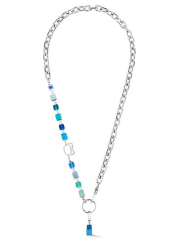 Фото Колье Blue-Turquoise Coeur de Lion 4712/10-0706