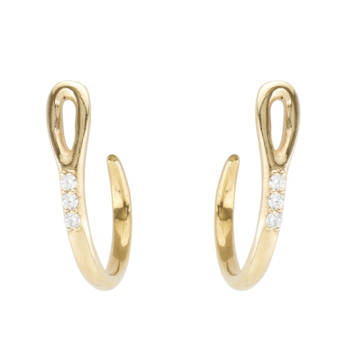 Фото Серьги Silver Needle UNOde50 PEN0860ORO0000U Фото Серьги Silver Needle UNOde50 PEN0860ORO0000U