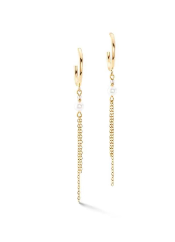 Фото Серьги Beige-Gold Coeur de Lion 4310/21-1016