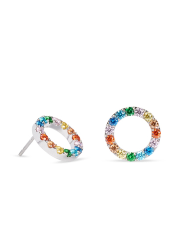 Фото Серьги Multicolor Silver Coeur de Lion 2057/21-1517