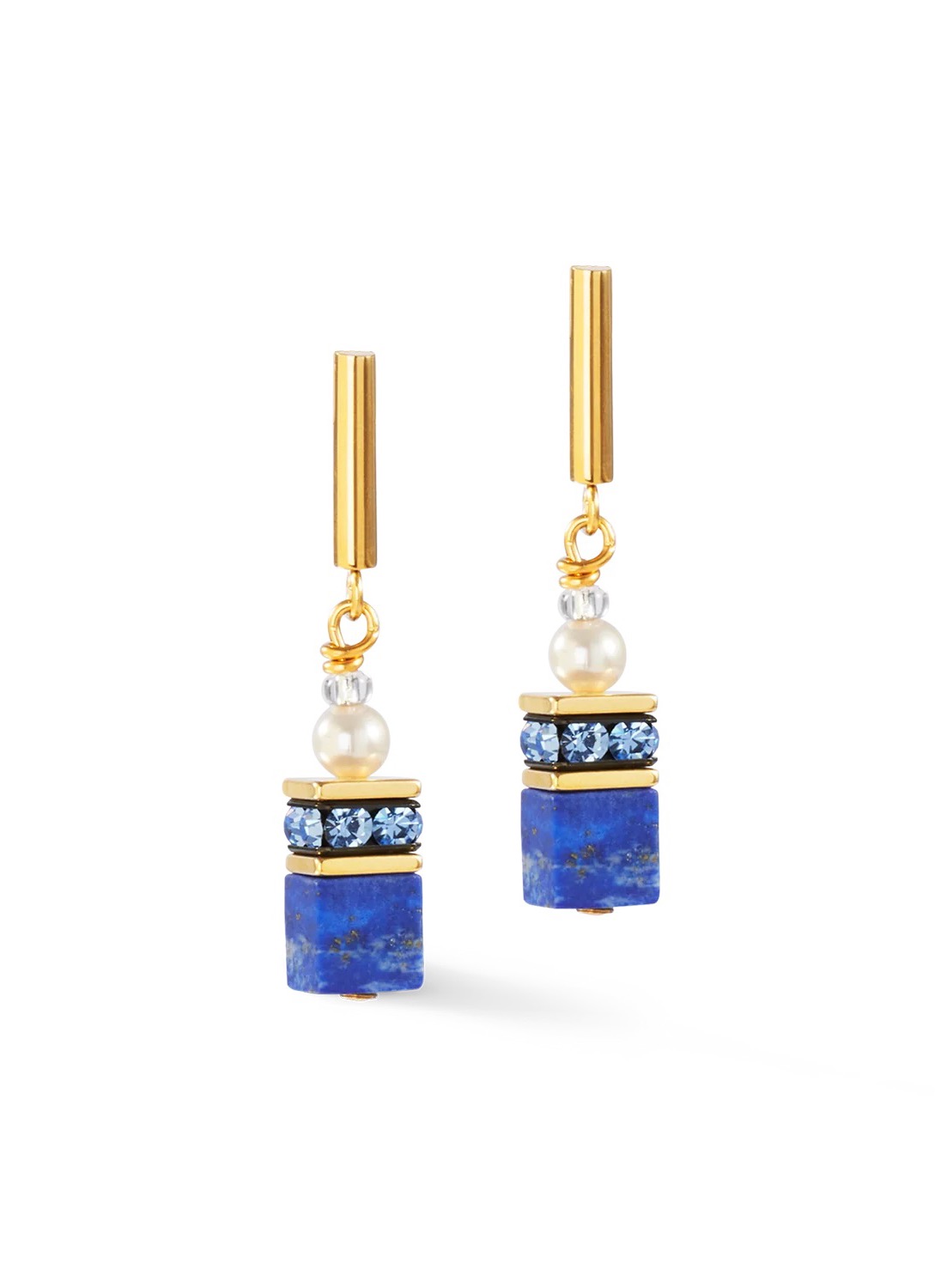 Фото Серьги Blue-Gold Coeur de Lion 5086/21-0716