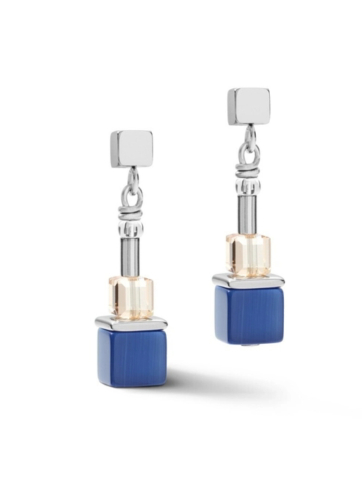 Фото Серьги Blue-Brown-Olive Coeur de Lion 5020/21-0750