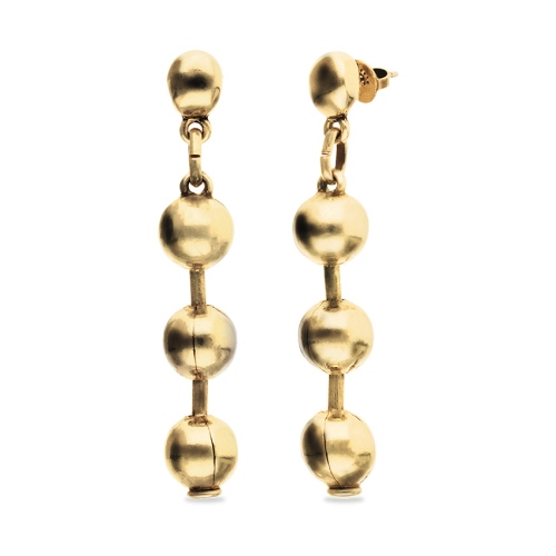 Серьги Многоточие Beat, с золотом PEN1064ORO0000U